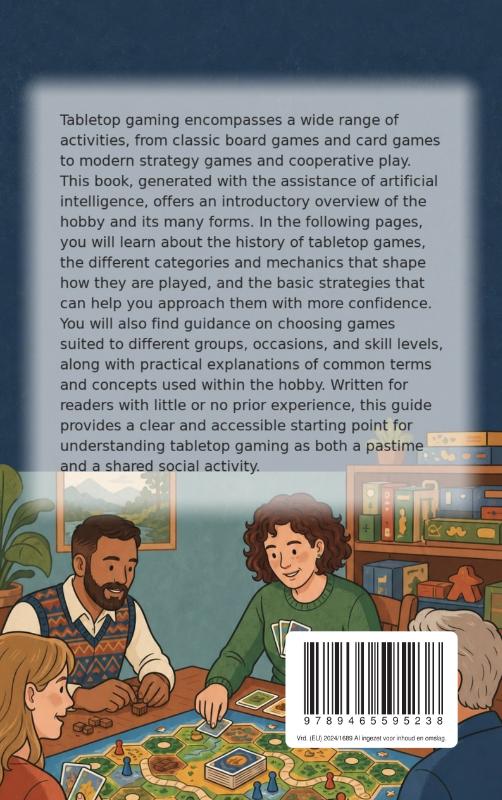 Achterkant van All About Tabletop Gaming