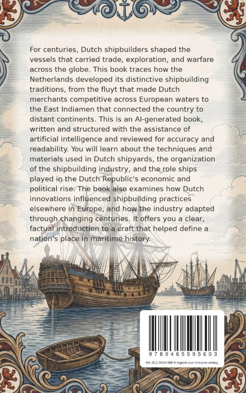Achterkant van Dutch Shipbuilding