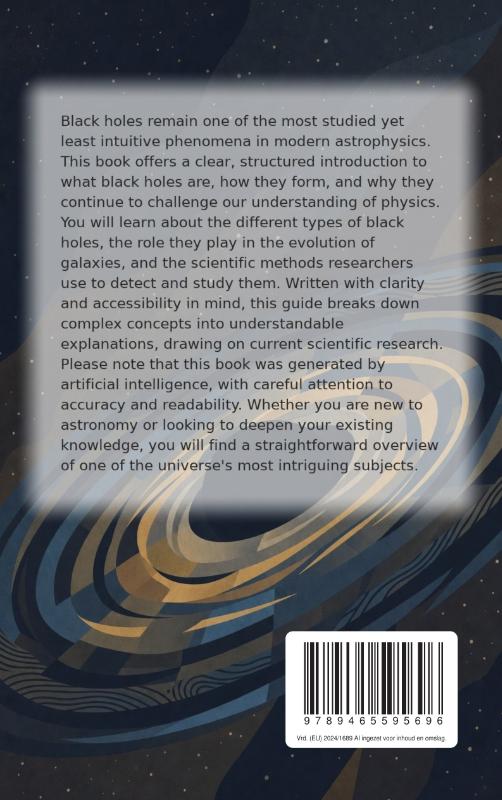 Achterkant van All About Black Holes