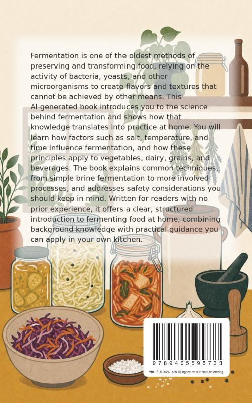 Achterkant van All About Fermentation