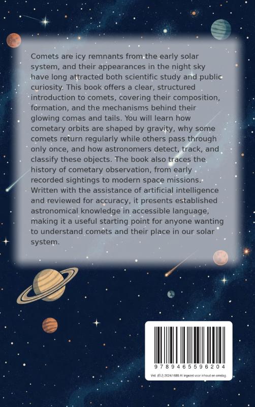 Achterkant van All About Comets
