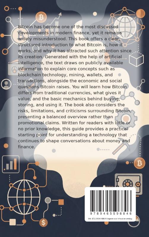 Achterkant van All About Bitcoin