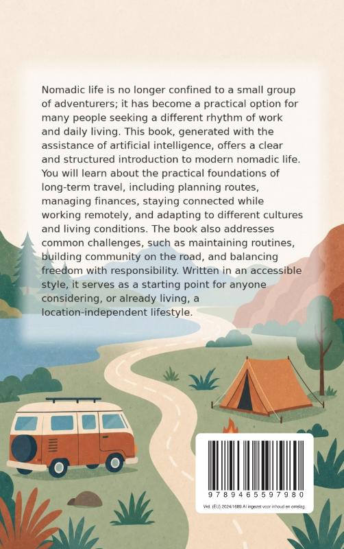 Achterkant van All About Nomadic Life