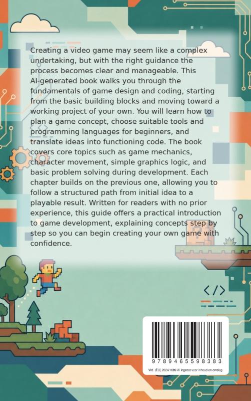 Achterkant van Make Your Own Video Game