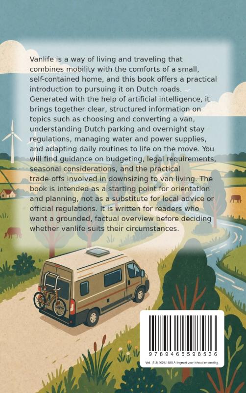 Achterkant van Vanlife on Dutch Roads