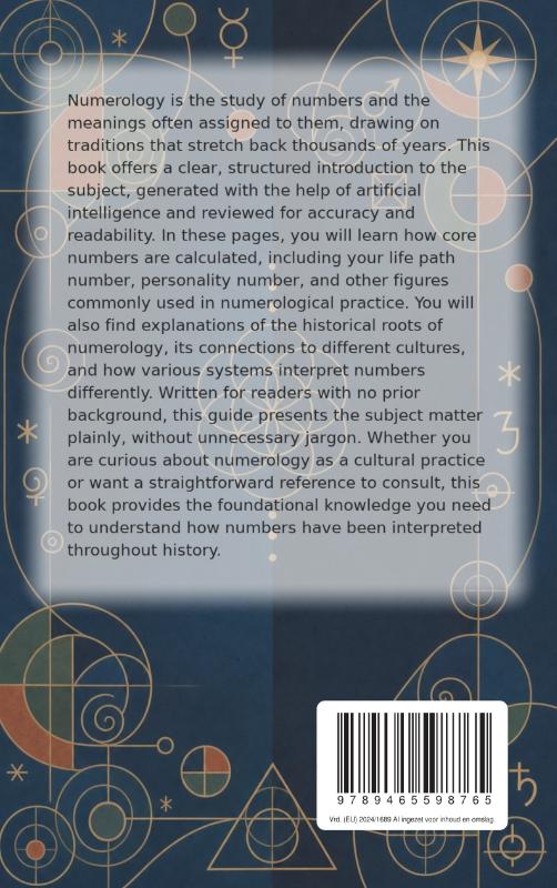 Achterkant van All About Numerology