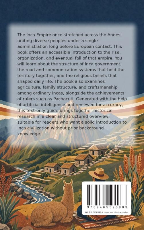 Achterkant van All About the Incas