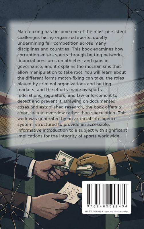 Achterkant van Match-Fixing Exposed