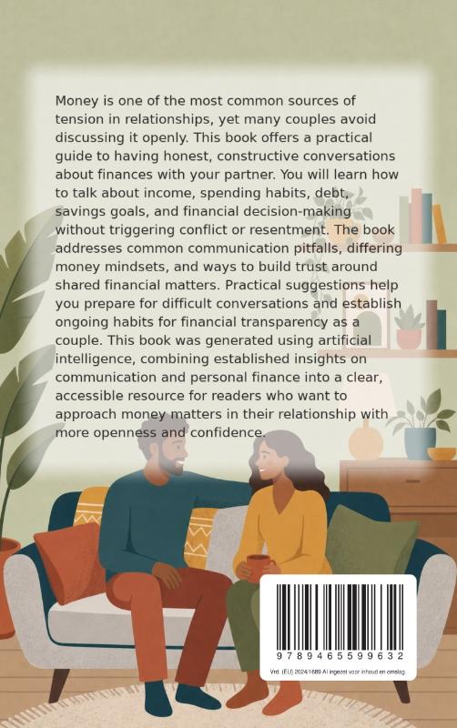 Achterkant van Talking Money with Your Partner