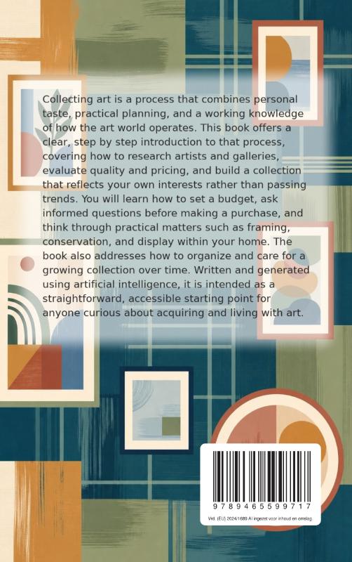 Achterkant van Building Your Own Art Collection