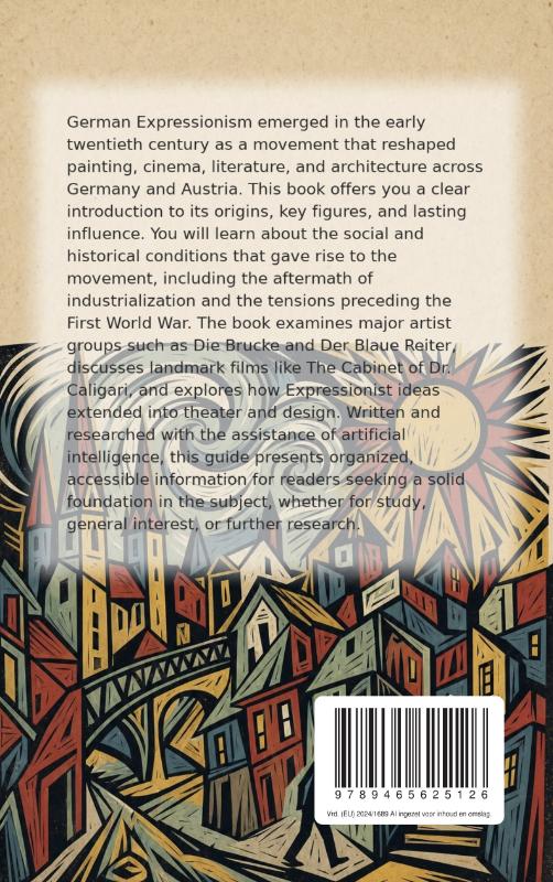 Achterkant van All About German Expressionism