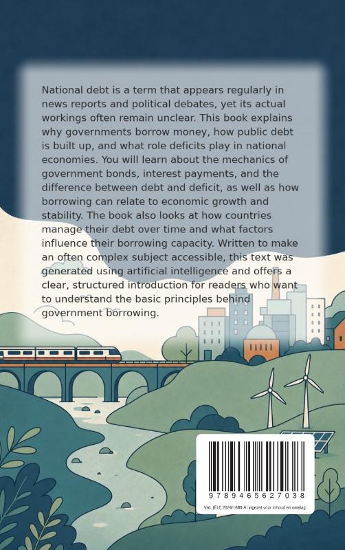 Achterkant van How National Debt Works and Why Countries Borrow