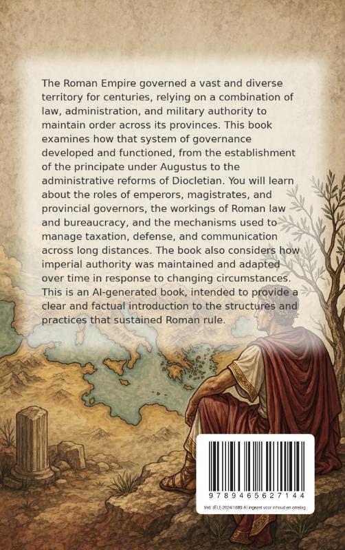 Achterkant van How the Roman Empire Was Governed