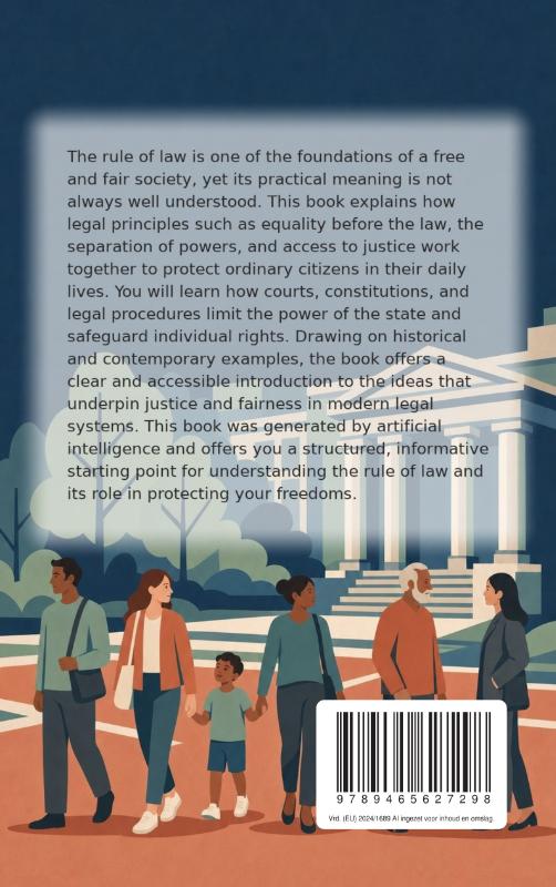 Achterkant van How the Rule of Law Protects the Citizen