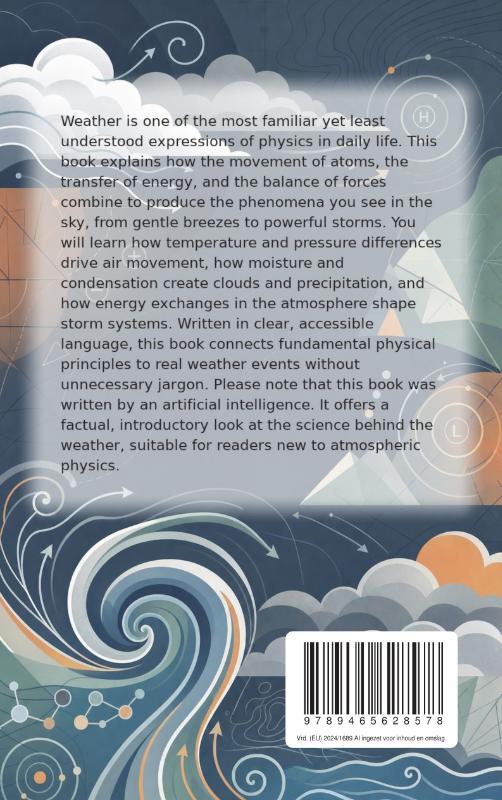 Achterkant van The Physics Behind the Weather