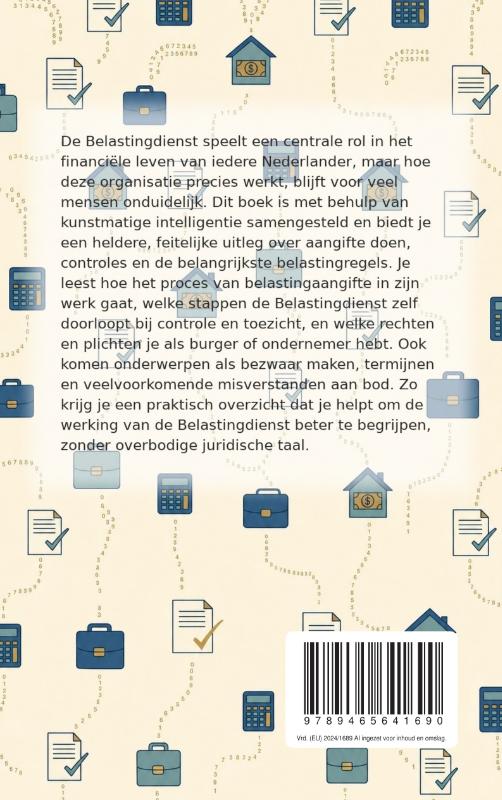 Achterkant van Hoe de belastingdienst werkt