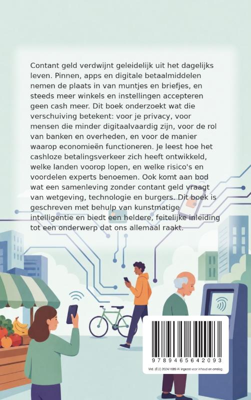 Achterkant van Wat als contant geld verdwijnt