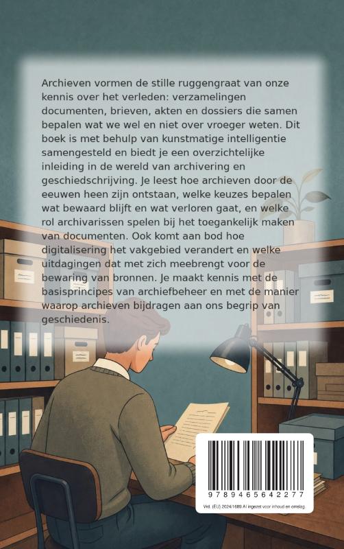 Achterkant van Hoe archieven het verleden bewaren