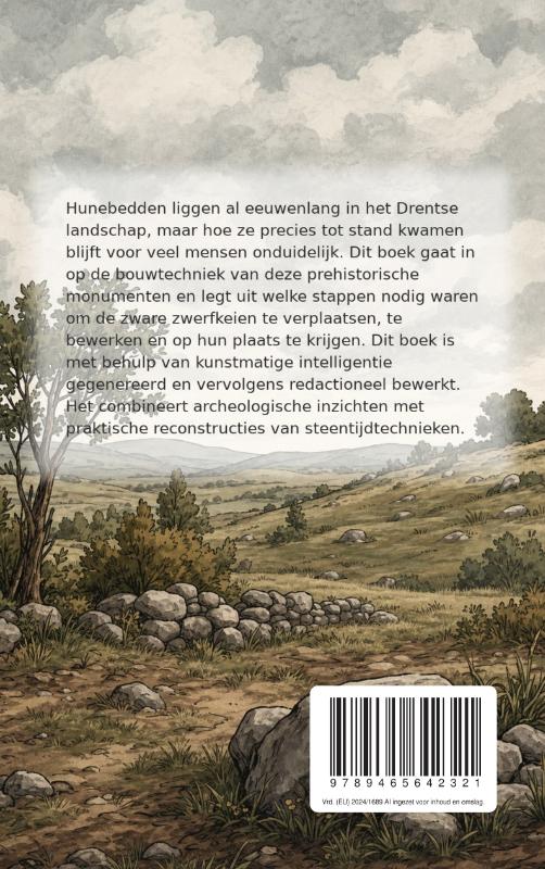 Achterkant van Hoe hunebedden gebouwd werden
