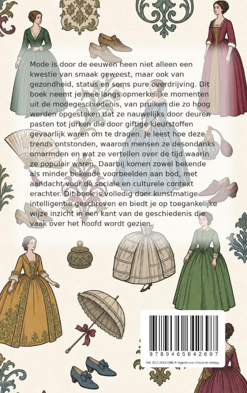 Achterkant van De gekste modes uit de geschiedenis
