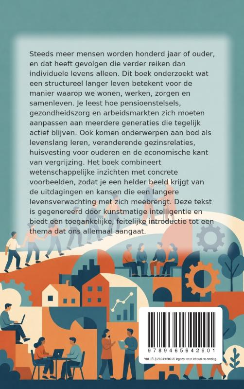 Achterkant van Wat als iedereen honderd wordt