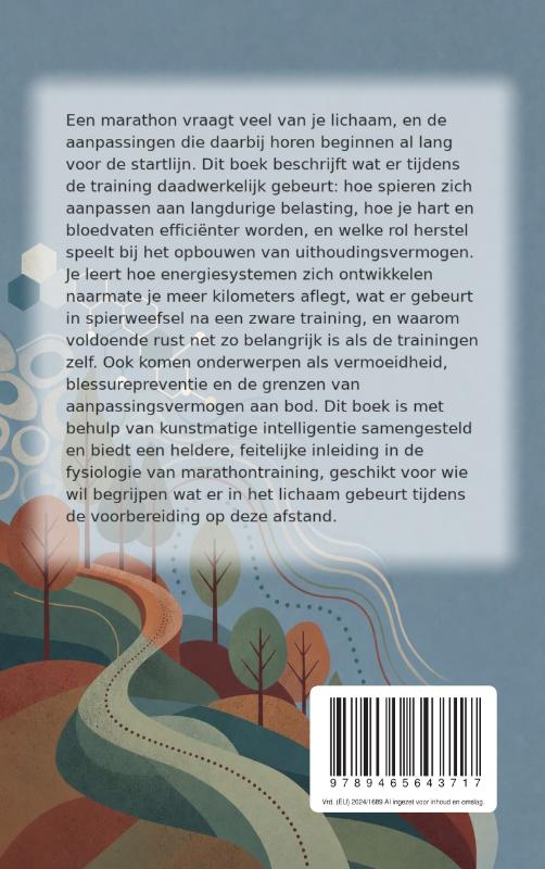Achterkant van Hoe een marathon je lichaam verandert