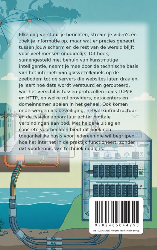 Achterkant van Hoe het internet echt werkt