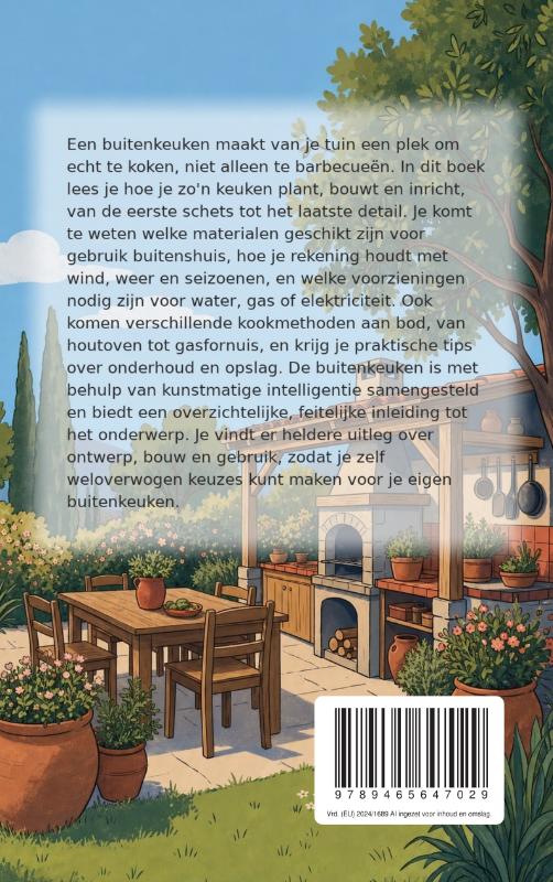 Achterkant van De buitenkeuken