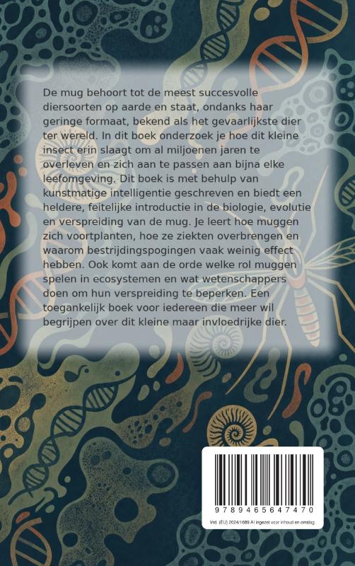 Achterkant van Waarom de mug wint