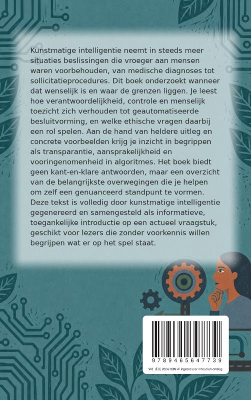 Achterkant van Wanneer een machine mag beslissen