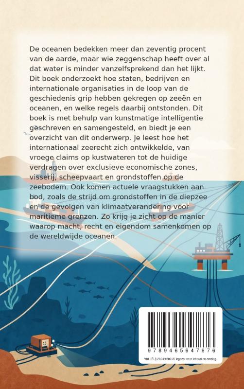 Achterkant van Van wie is de zee