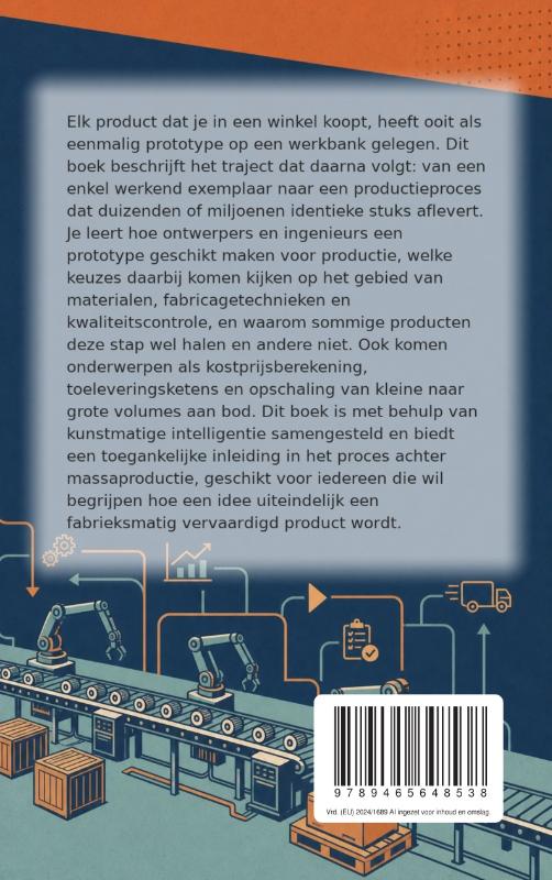 Achterkant van Van prototype naar miljoenenoplage