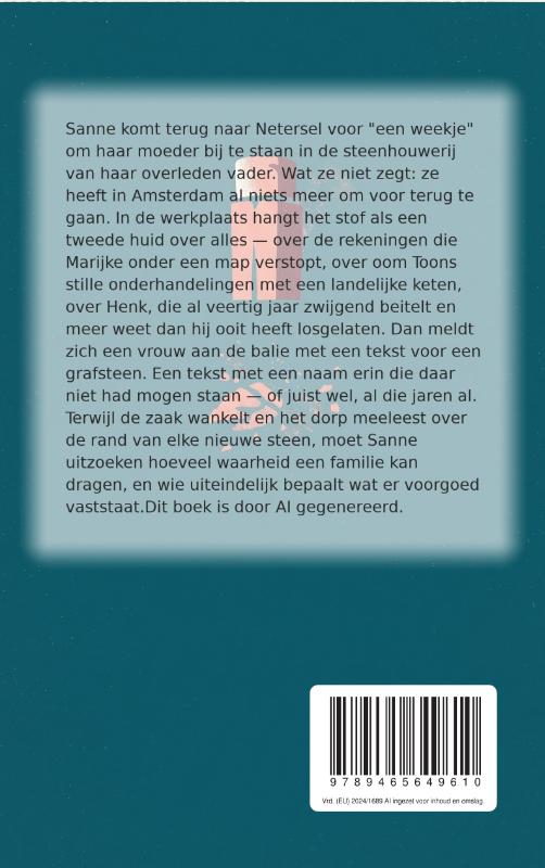 Achterkant van Stof