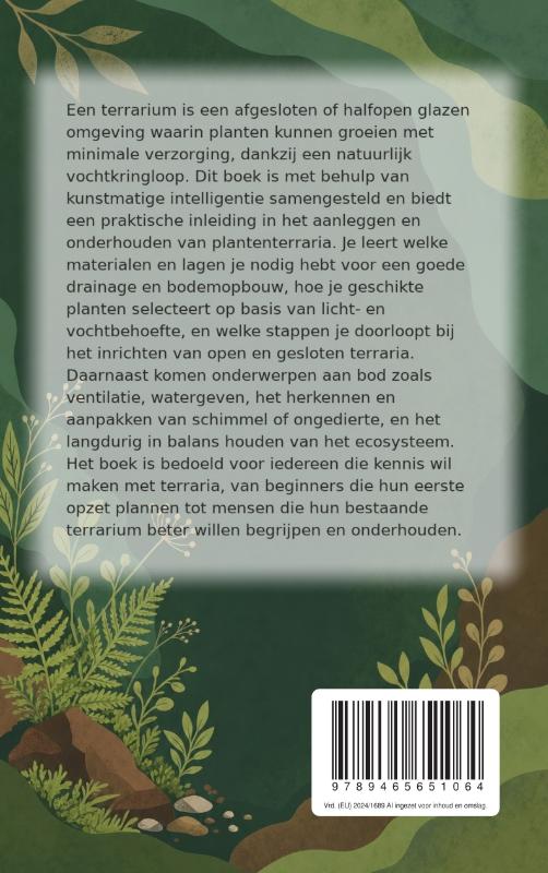Achterkant van Het plantenterrarium