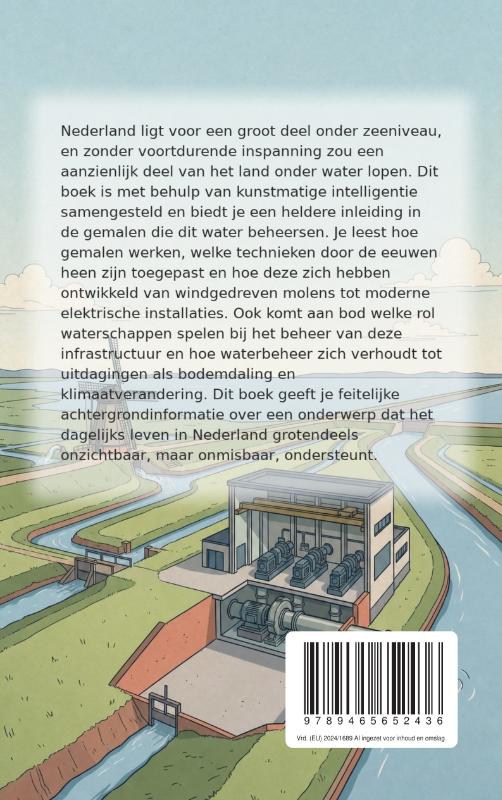 Achterkant van Gemalen die het land droog houden