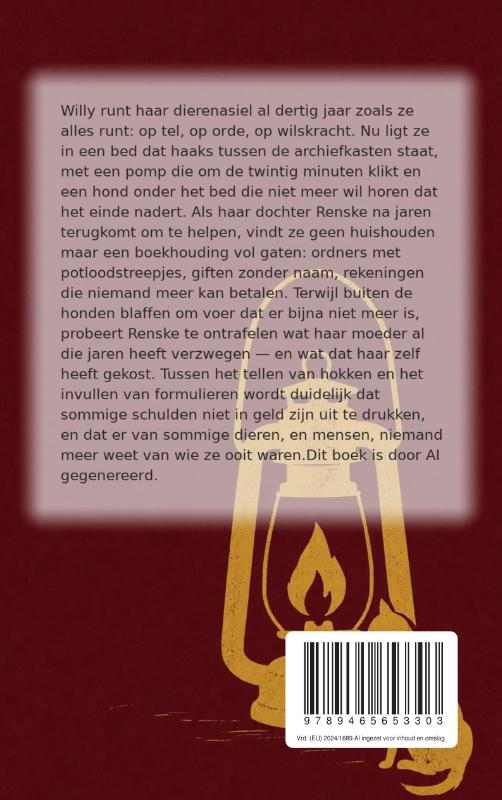 Achterkant van Laatste Licht