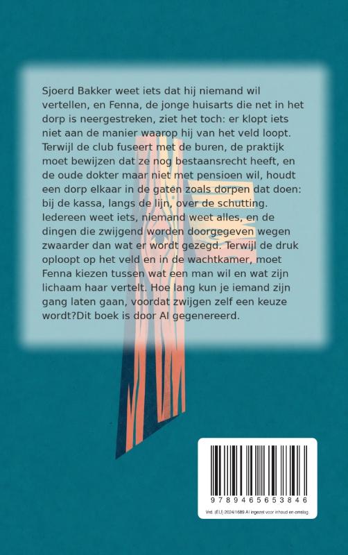 Achterkant van De paal