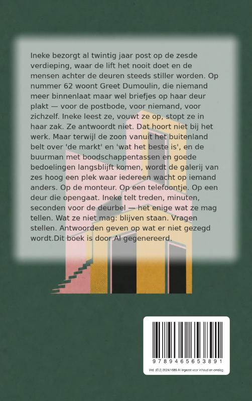 Achterkant van Niet thuis