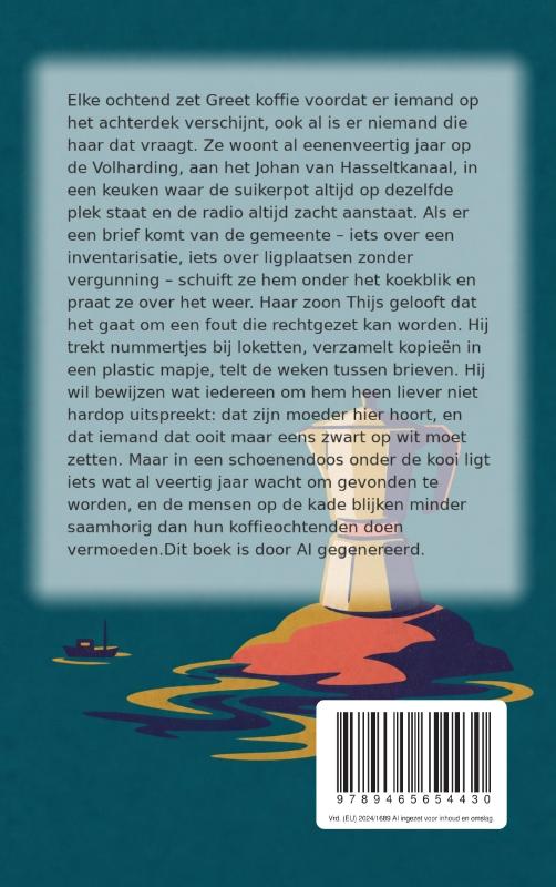 Achterkant van De Volharding