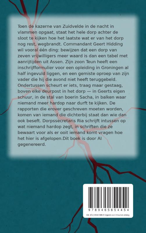 Achterkant van Zetting