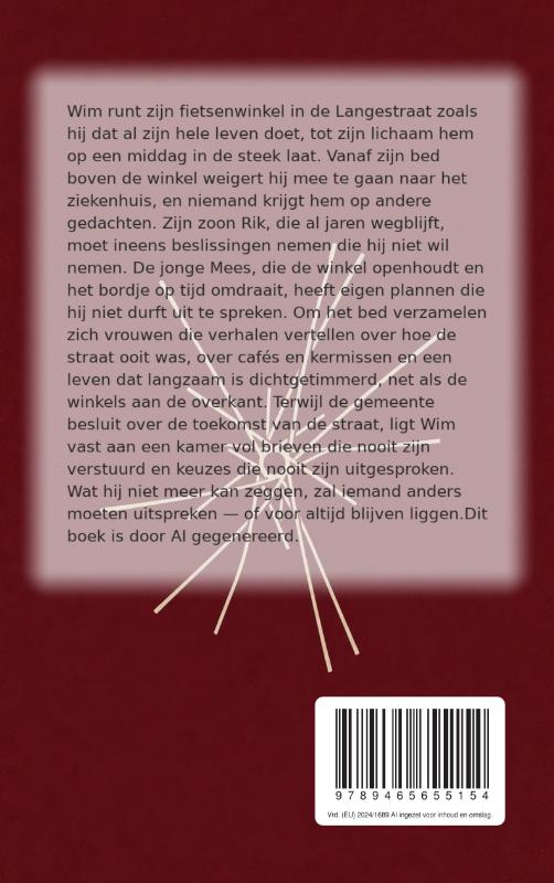 Achterkant van Spaken