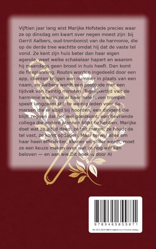 Achterkant van Ons Genoegen