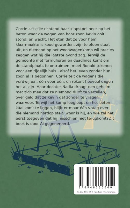 Achterkant van Standplaats