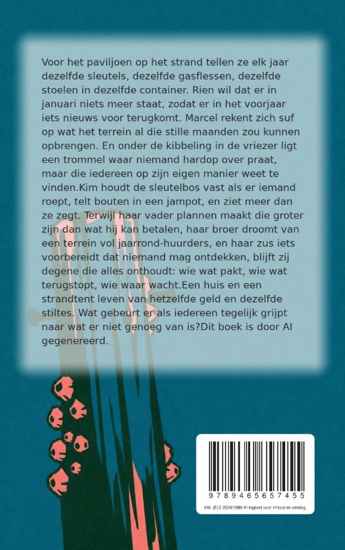 Achterkant van Paalrij