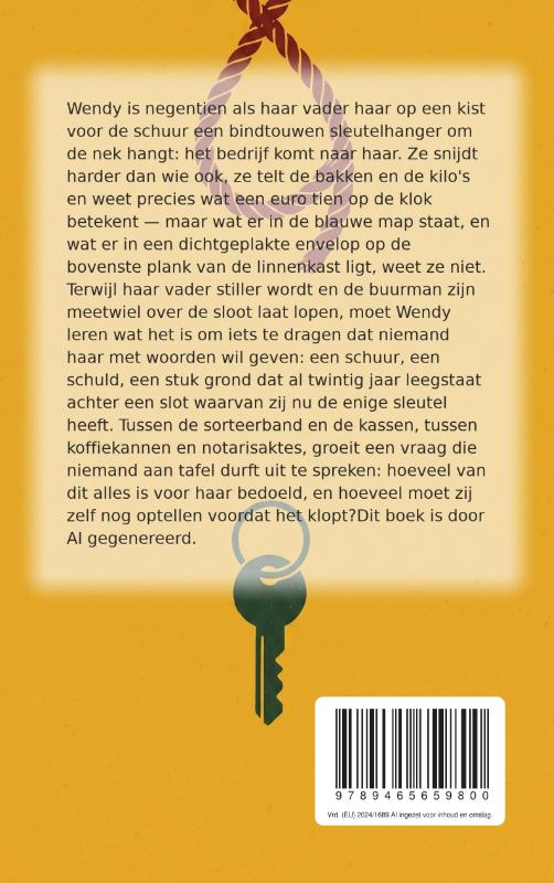 Achterkant van Bindtouw