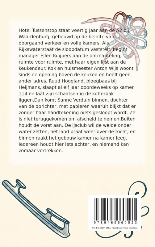 Achterkant van Honderd komt na de rest