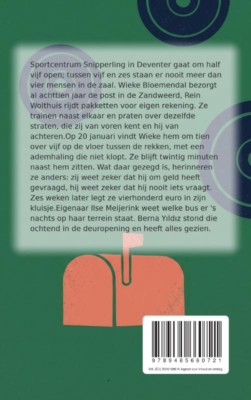 Achterkant van Twee schijven van vijf