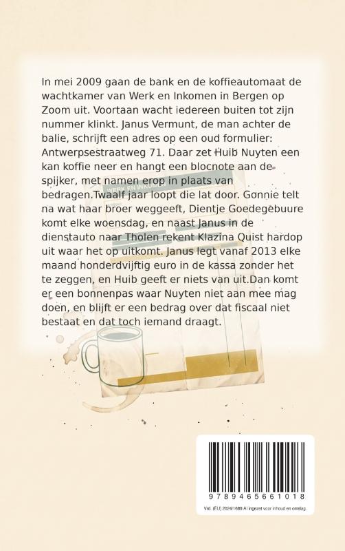 Achterkant van Zeg maar dat je van mij komt