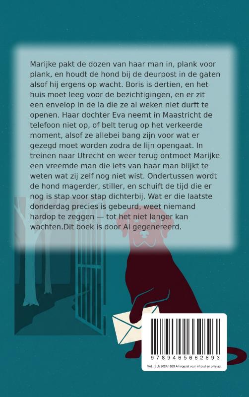 Achterkant van Boris
