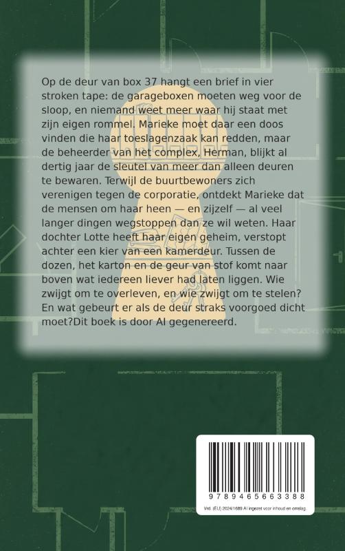 Achterkant van Opslag